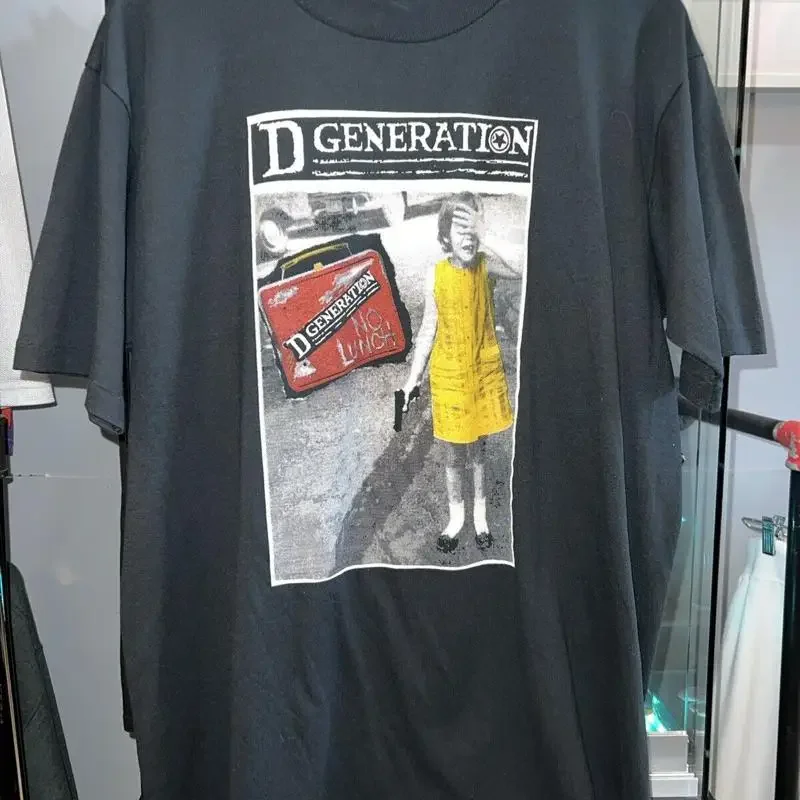 D Generation No lunch Glam Punk Band Cotton T Shirt
