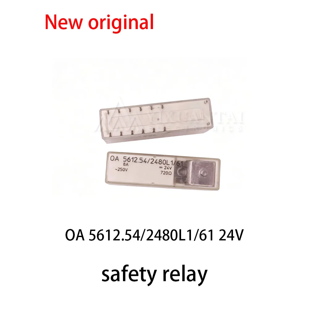 (1pcs) 100% New relay OA 5612.54/2480L1/61 24V 8A~250V 14 pin safety relay
