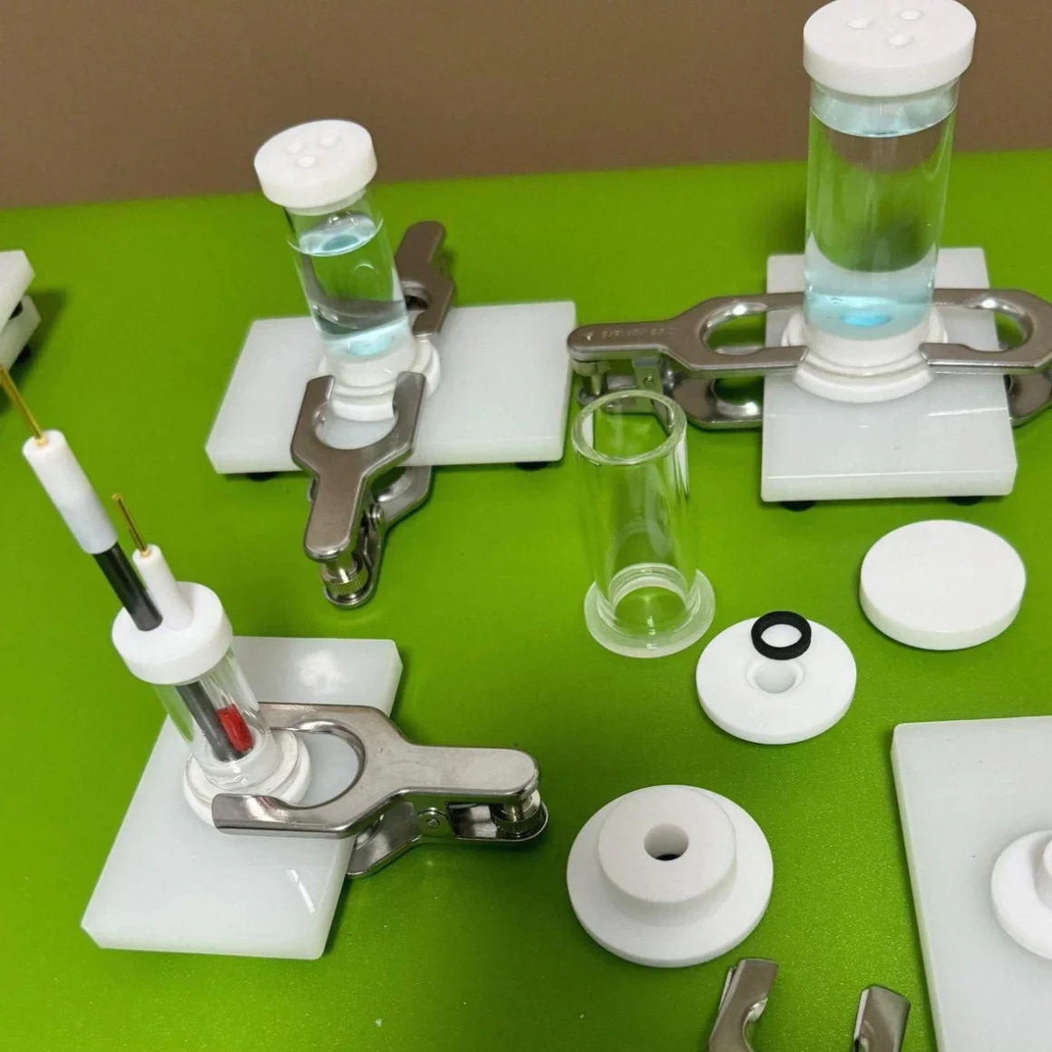 30ml/80ml coating evaluation electrolytic cell corrosion test tank exposed area 1 square centimeter (excluding electrodes)