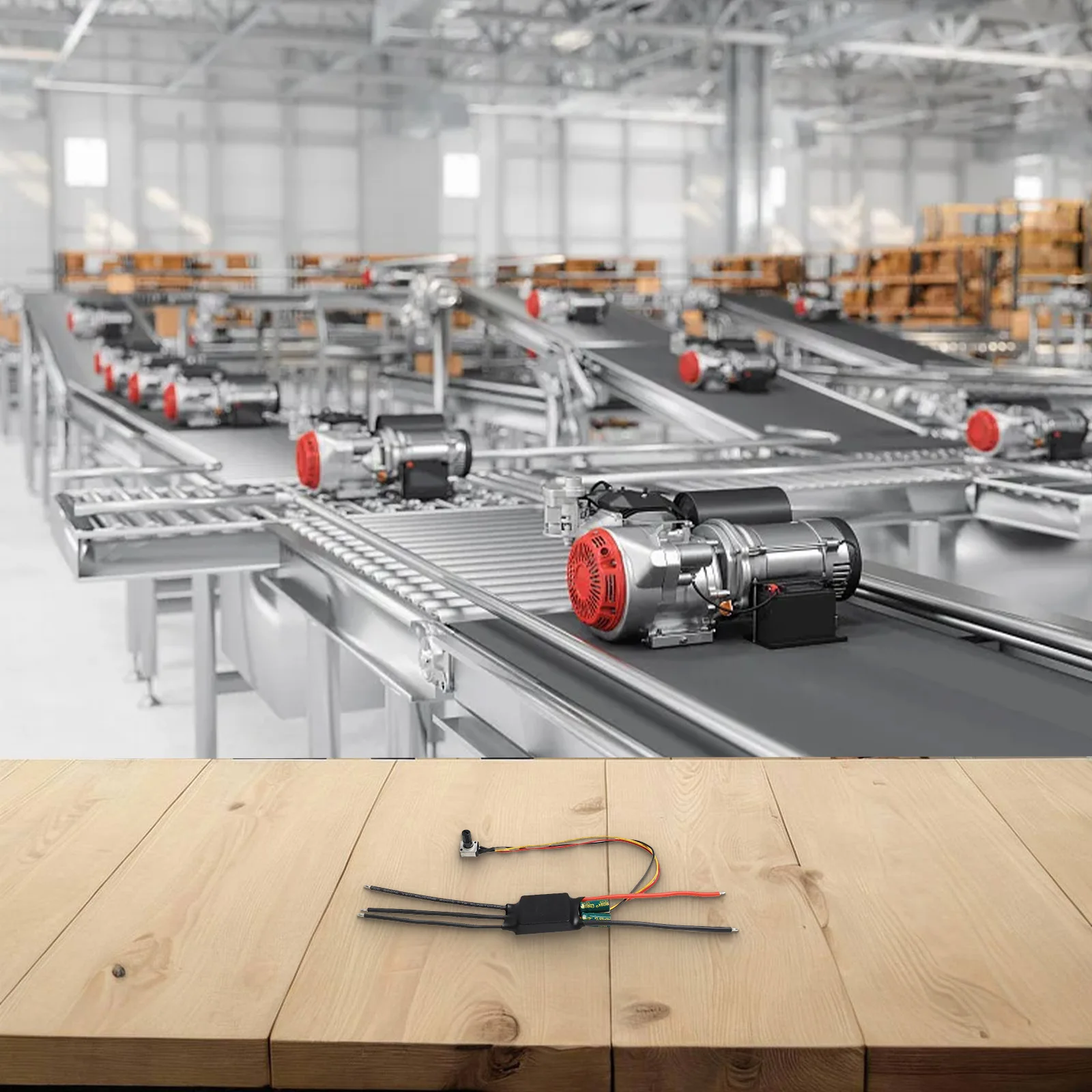 

Прочный бесщеточный привод постоянного тока с металлическим потенциометром для повышения долговечности и пользовательского взаимодействия при высокой скорости