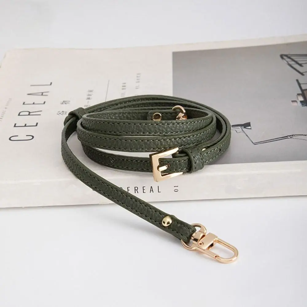 Punch-free Genuine Leather Shoulder Strap for Longchamp mini Bag Straps  Crossbody Conversion Hang Buckle Bag Accessories