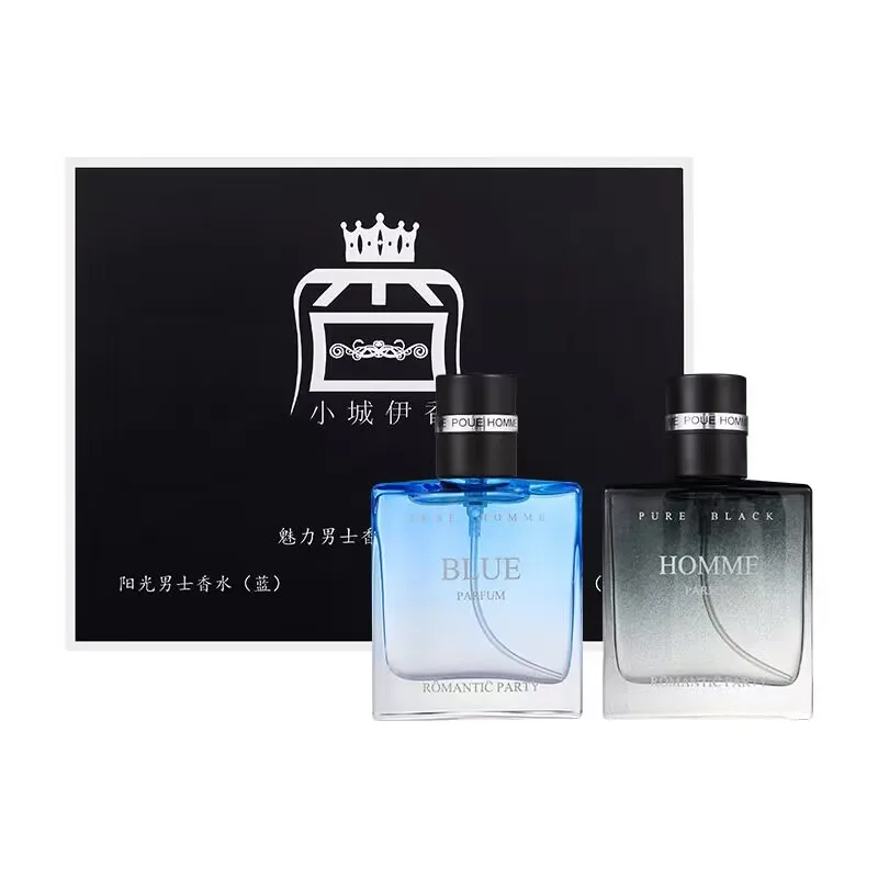 

Fascination Man Perfume Gift Box 2pcs Set 60ml Men Perfumes Hombres Originales Fresh Fragrance Spray Cologne Scent Parfums Homme