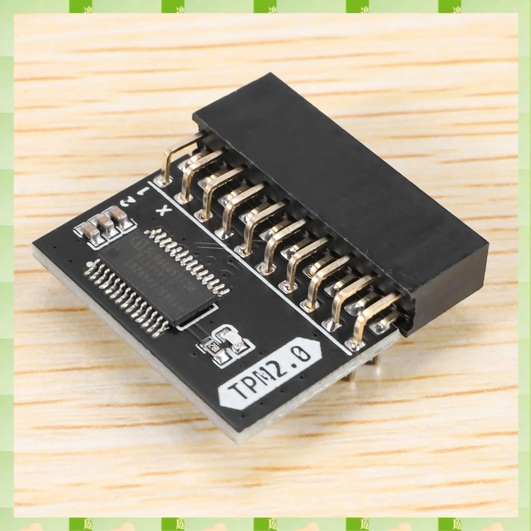 2025 LPC 20Pin Protection Module For ASUS TPM-L R2.0/Gigabyte GC-TPM2.0 Compatible Trust Platform Module 20-Pin 20-1 L2P7,LPC 20