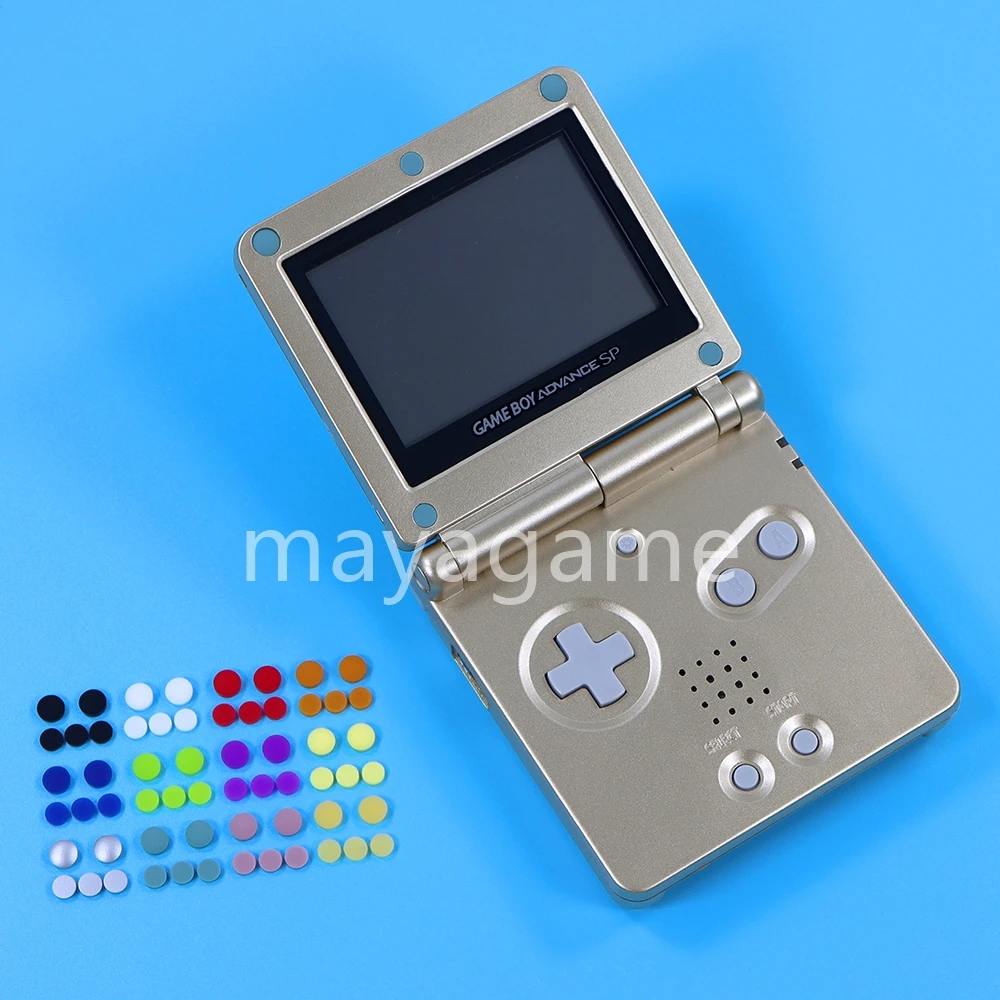 1 ชุดสําหรับ GBA SP ปลั๊กสกรูฝุ่นสําหรับ Gameboy ADVANCE SP SHELL