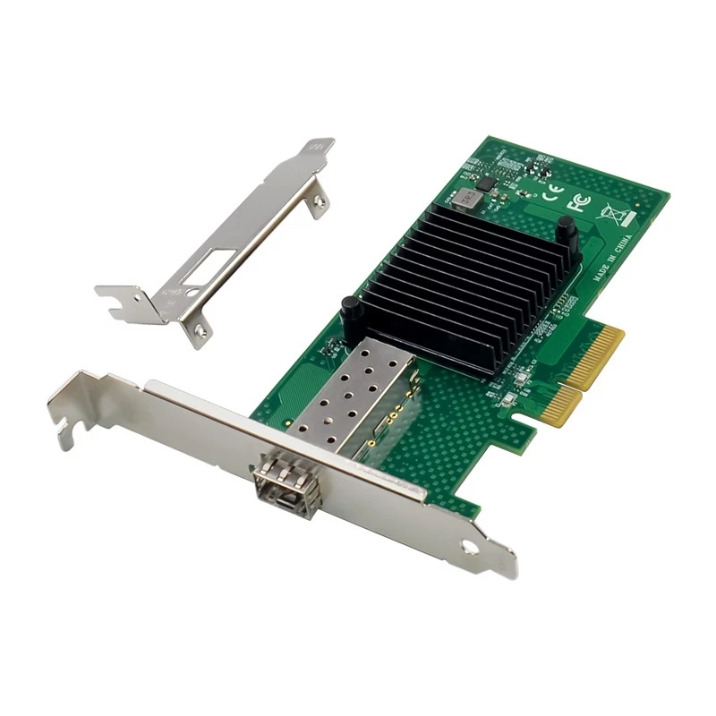 1 Set Network Card X520-SR1 Network Card 82599EN Chip PCIE X4 Single Optical Port Network Card