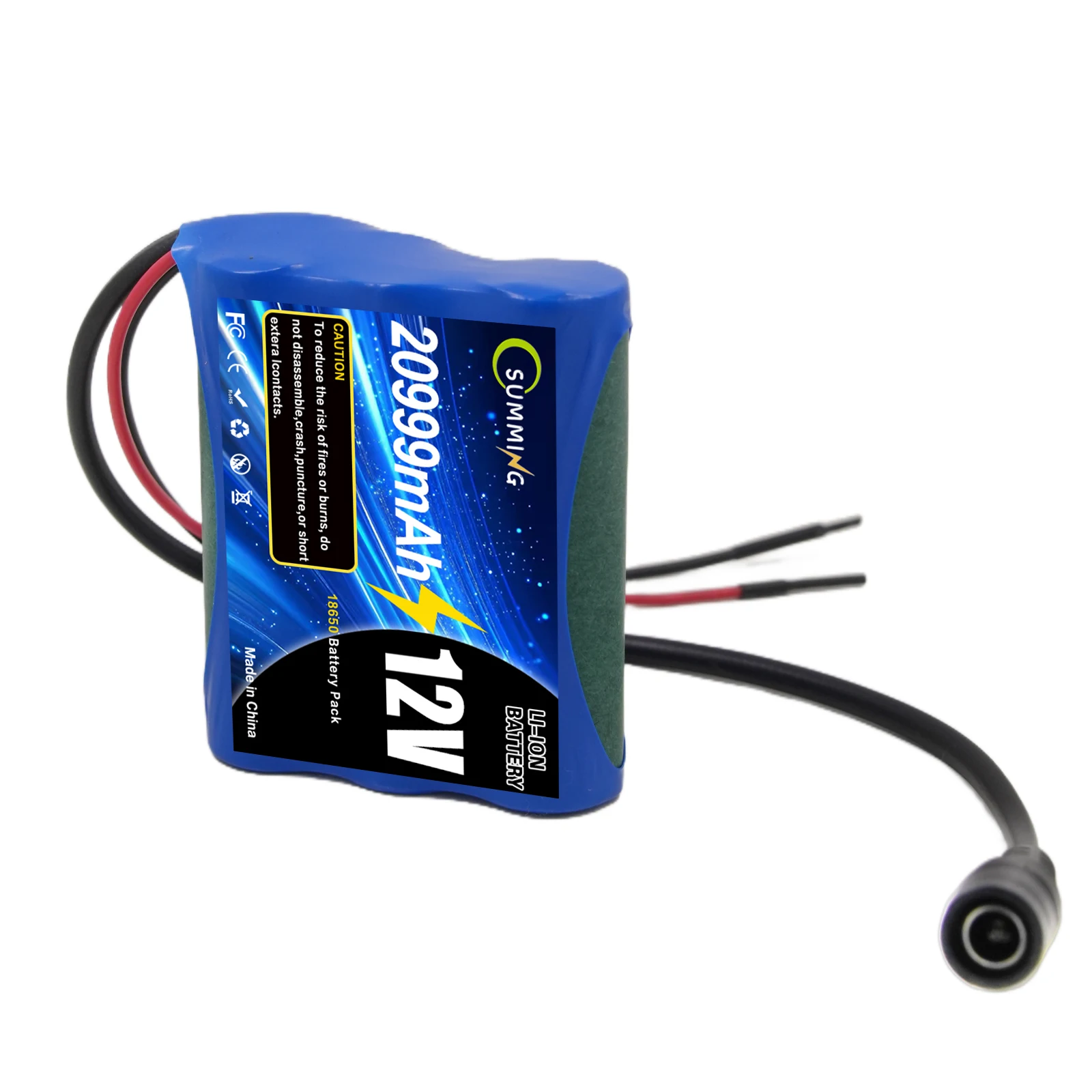 12V 20Ah Lithium-polymeer ? Batterij 12,6V 20000mAh 100% nieuwe RC-drone ⛸️ Power Super Oplaadbare + Opladerset - afbeelding 2