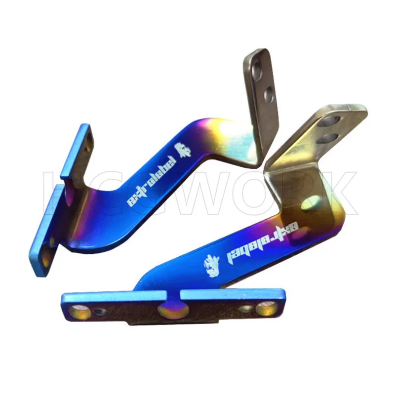 Electric Bike Turn Signal Bracket Turn Light Fixing Bracket Stainless Steel Burnt Titanium Modified for Niu U1