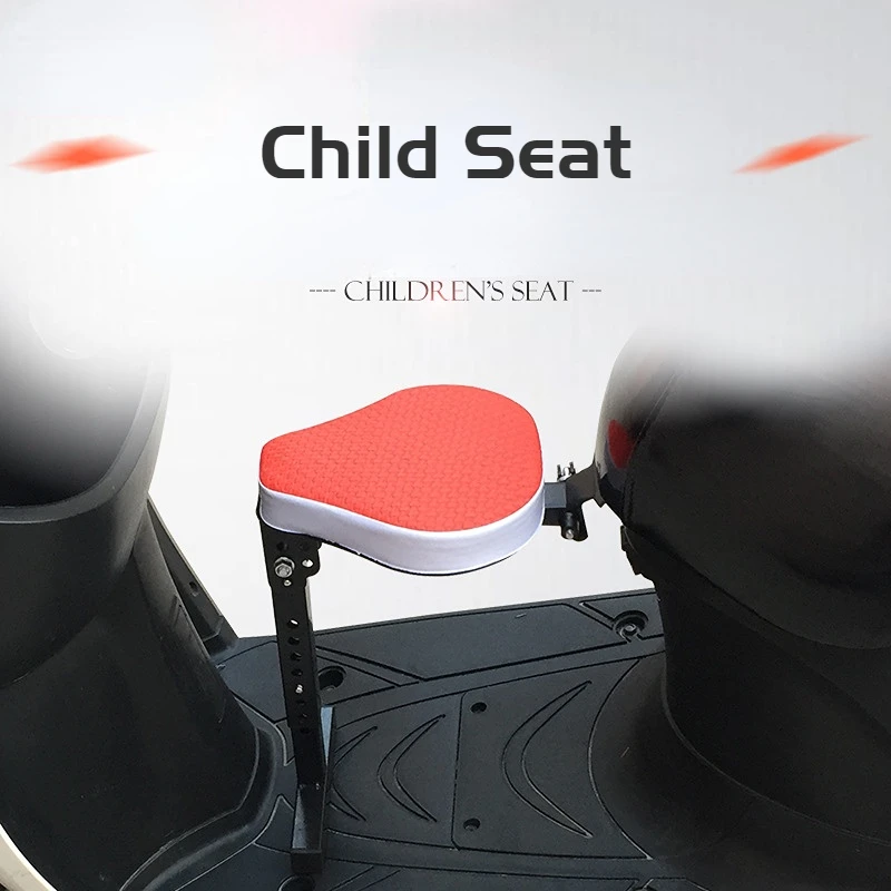 Front Mounted Child Electric Motorcycle / Scooter Seat for Age 3~7 Years Scooter Child Front Folding Seat Child Baby Safety Seat