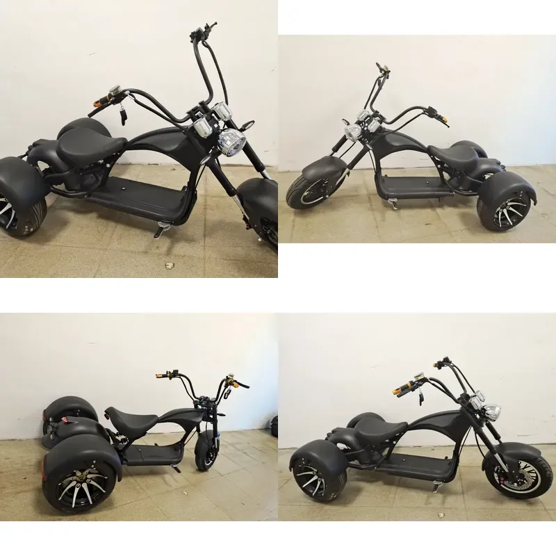 STROVAN Dreirad 2000W Chopper Modell M3 Schnelle Elektroroller für Erwachsene Citycoco