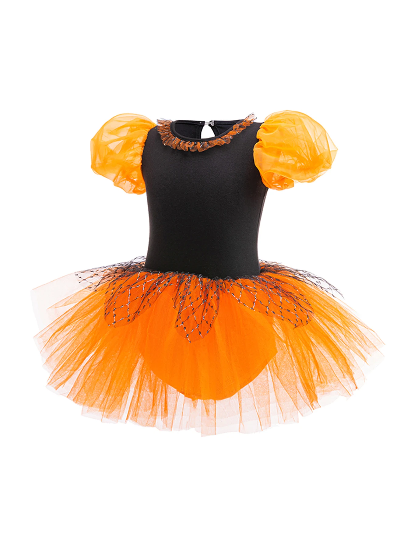 Stunning Girls Ballet Practice Dress - Tight layered bodysuit in comfortable fabric - perfect for children's dance classes a