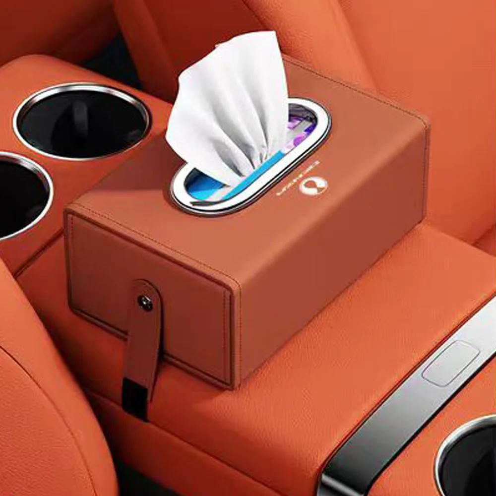 Fit For Denza Z9GT 2025 2026 Car Tissue Box Car Drawer Bag Hanging Car Interior Supplies