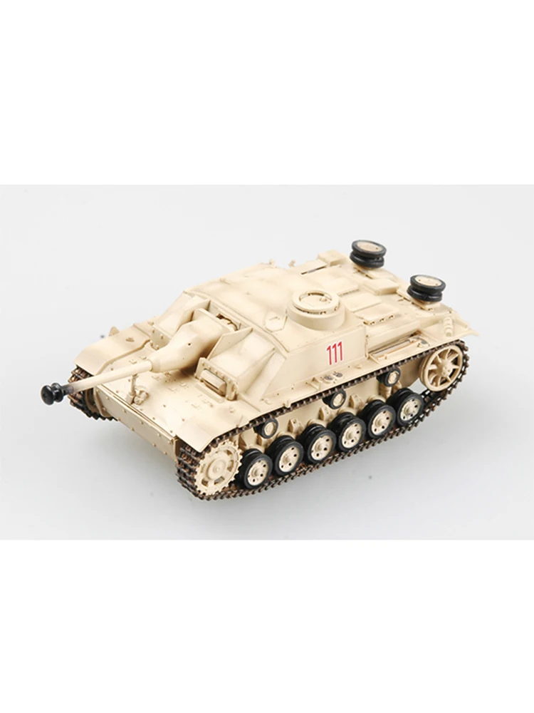 Easymodel 36150 1/72 German Stug III Ausf.G Rome 1944 Military Static Plastic Tank Model Finished Collection or Gift