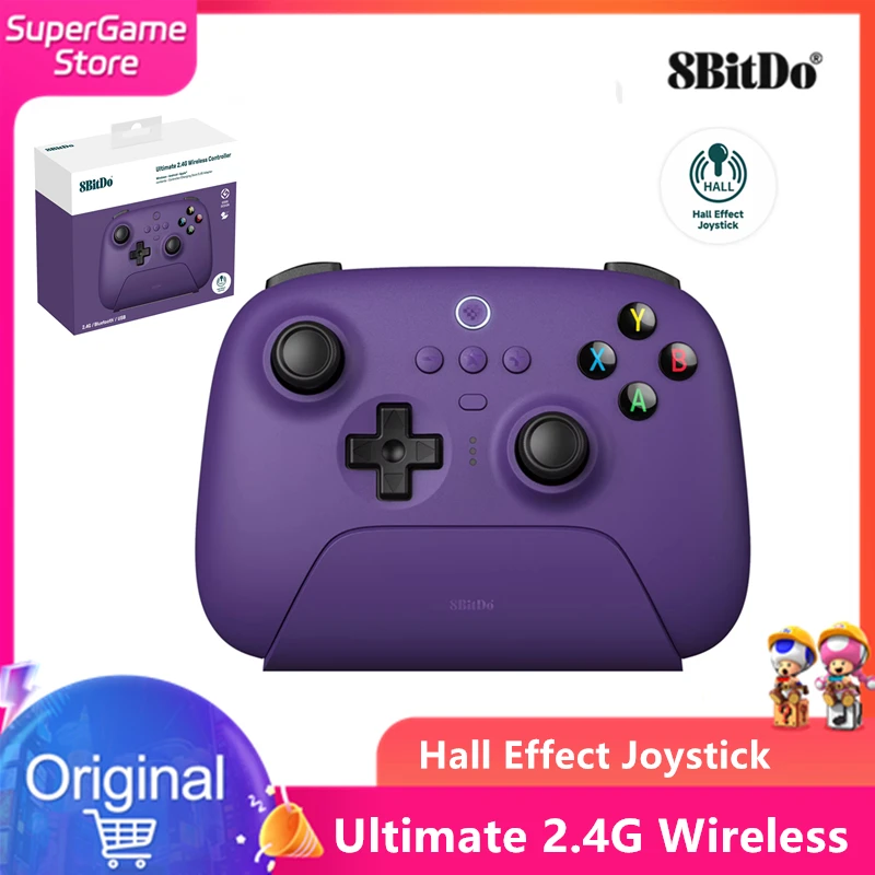 8bitdo-ultimate-24g-controleur-de-jeu-sans-fil-a-effet-hall-avec-station-de-chargement-pour-pc-windows-10-11-steam-android