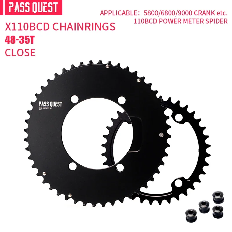 110BCD チェーンリング Magene チェーンリング Pes P505 P515 パワー