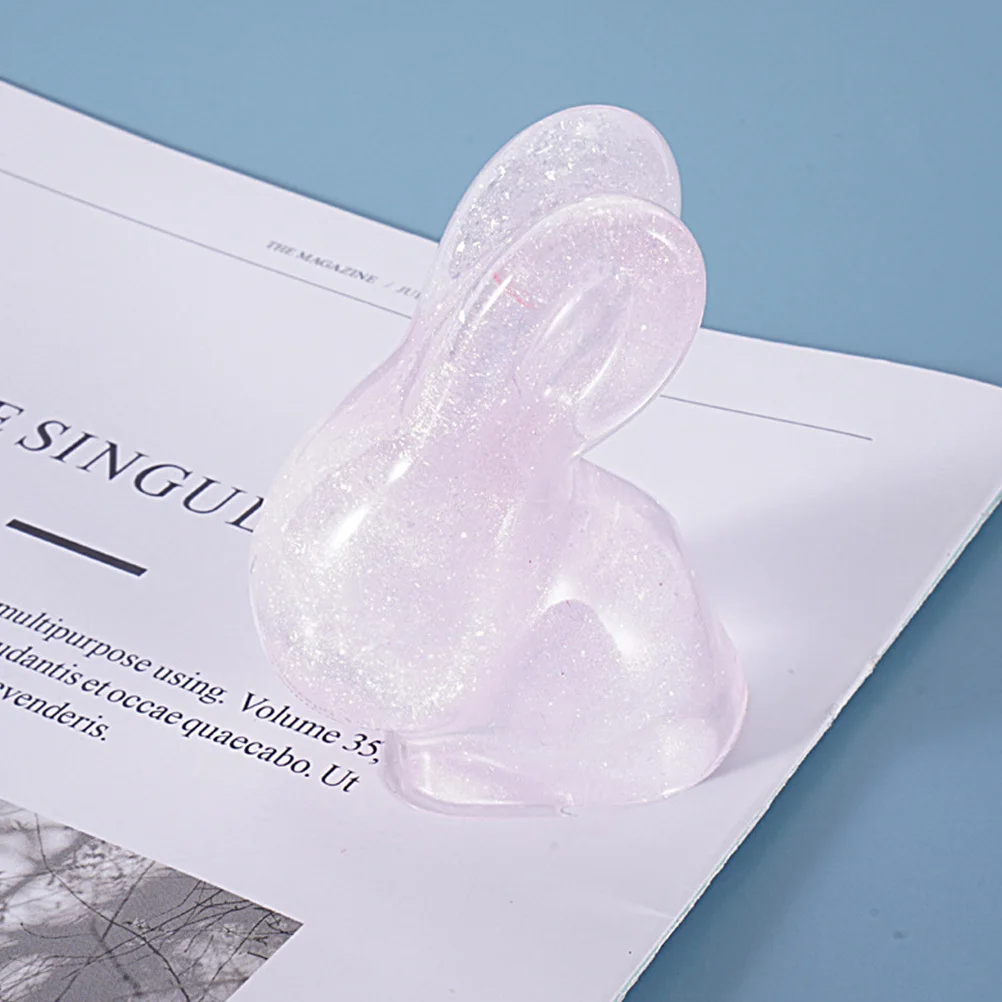 

Rabbit Design Silicone Mold For Diy Craft Epoxy Resin Art Making Desktop Decoration Jewelry Making Tools Silicone Mould