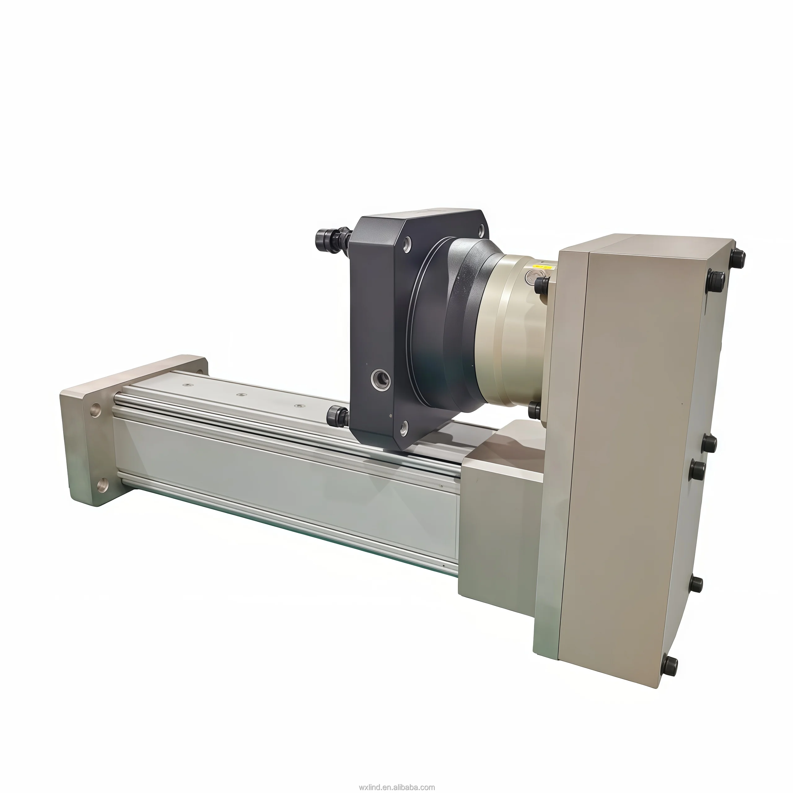 LIND LDE100 600mm Stroke Aluminium Medium-load Bearing C7 High Precision Electric Piston Lift Turning Servo Linear Actuator