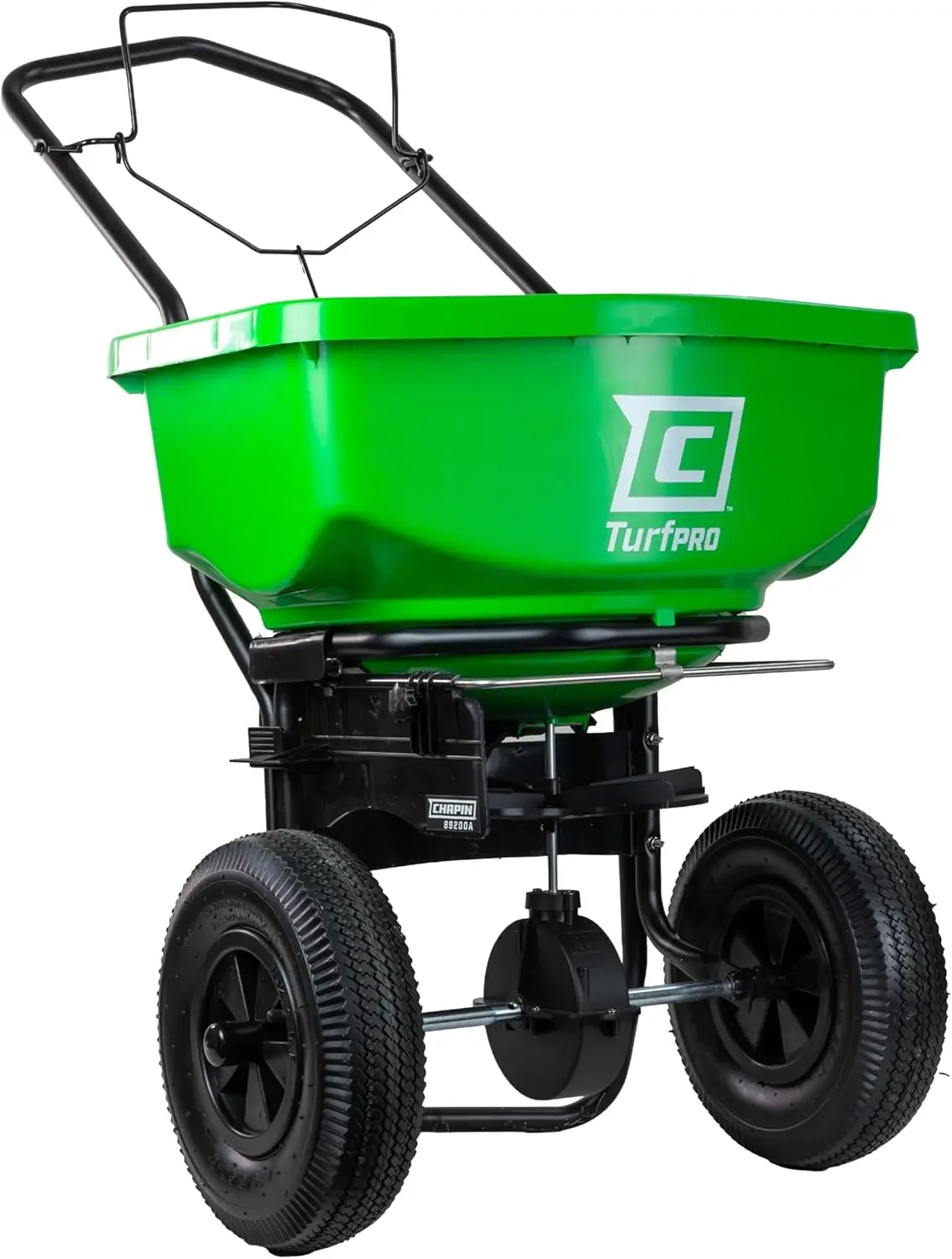 

Walk Behind Push Spreader Turf Pro Broadcast All Season Turfpro Poly Hopper 12 Inch Tires 30 Setting Gate Fertilizer Seeds