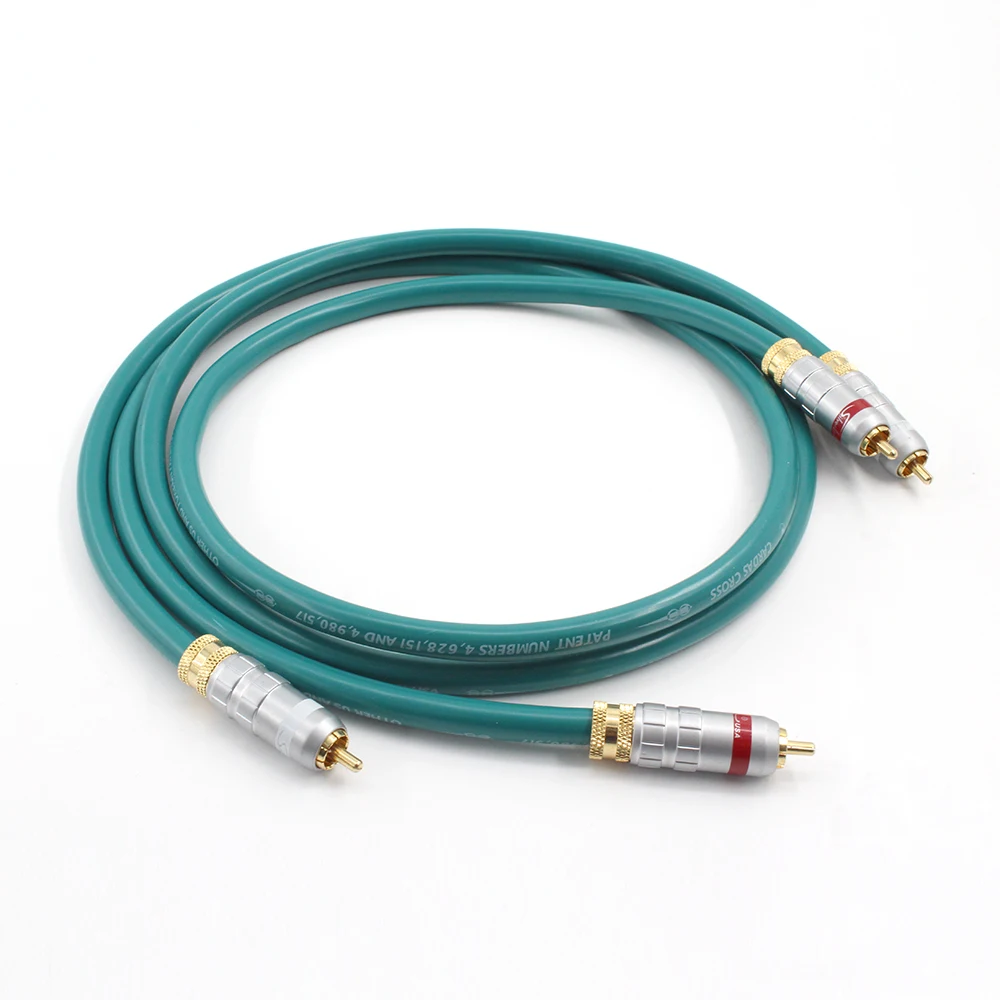 

Пара удлинительных кабелей Cardas Cross Premium HiFi RCA с медью OFC и геометрией золотого сечения