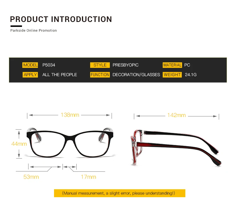 Vintage Frauen Lesebrille Mode Kunststoff Presbyopie Für Männer Computer Brillen Mit Lesen Hyperopie + 1,0 + 2,0 + 3,0 + 4,0 – Detail 8