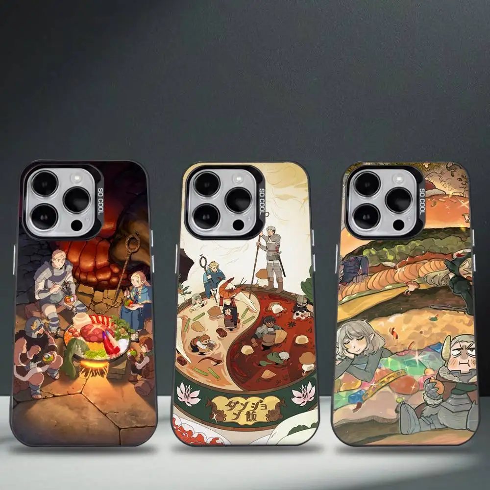 

D-Delicious Dungeon Phone Case For iPhone 16,15,14,13,12,11,8,7,Pro,Max,Plus,Mini,XS,SE Anti Fall Black Matte Hard