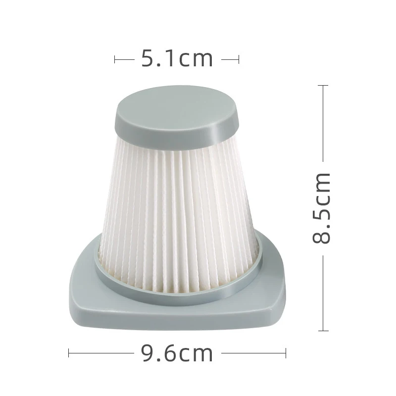 Filtro HEPA y reemplazo de manga de espuma para Haier ZL601R ZL601A, piezas de aspiradora de mano, accesorios