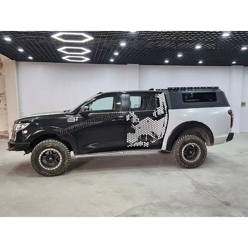 

Brand New Modification Hot Sale Auto Parts Pickup Truck Canopy With Side Glass Door Use for Great Wall GWM Poer