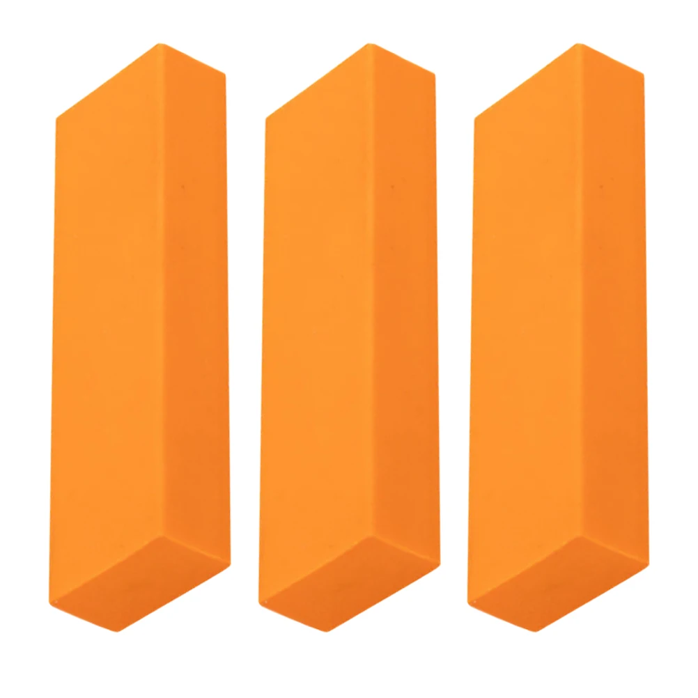 

3pcs Cleaning Sponge Pad Rubber Remover For Kitchen Bathroom Stains Scratches Stainless Steel Wok Scrubber Household Cleaning