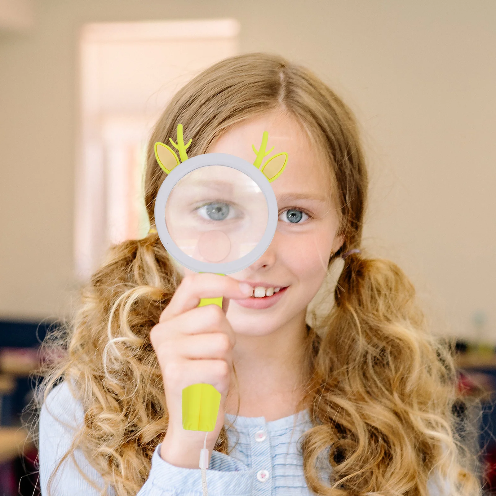 

Animal Magnifying Glass For Kids Portable Children Scientific Observation Tool Handheld Magnifier For Outdoor Learning