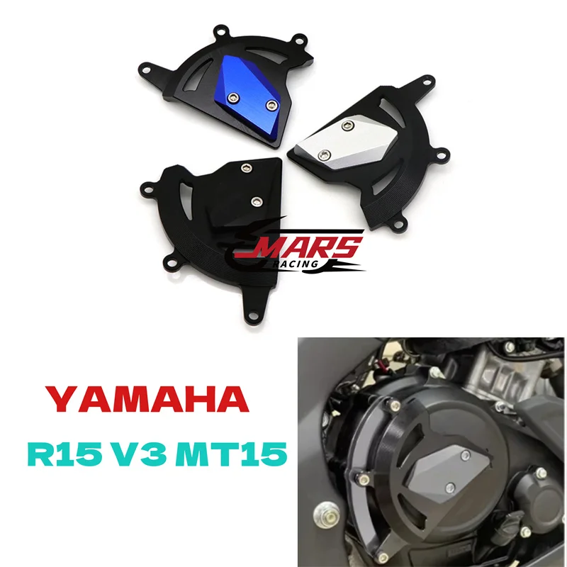 

For YAMAHA R15 V3 2017-2022 MT15 2017-2023 Motorcycle Side Engine Guard Protection Sliders Crash Pads Falling Protector Cover