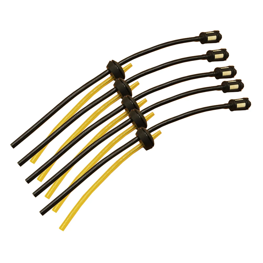 

5pcs Oil Fitting Lawn Mower Grass Trimmer Gasoline Oil 40-5/139/GX35/140 Tubing Machine Tubing Assembly
