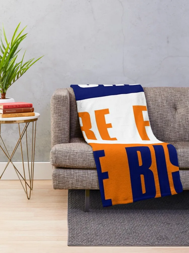 Saturdays are for The Bison, Bucknell University Throw Blanket For Sofa Thin Soft Beds halloween anime Blankets