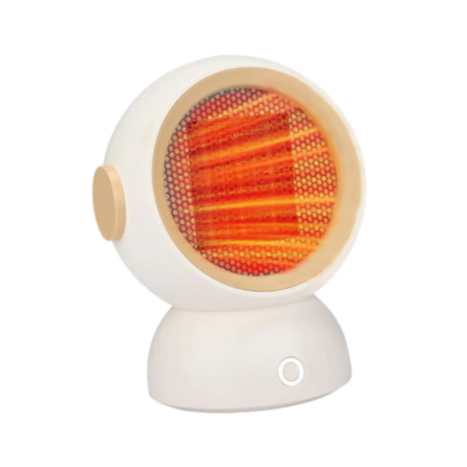 Space Heater Compact Bedroom Warm Air for Office Desk Home Bedroom