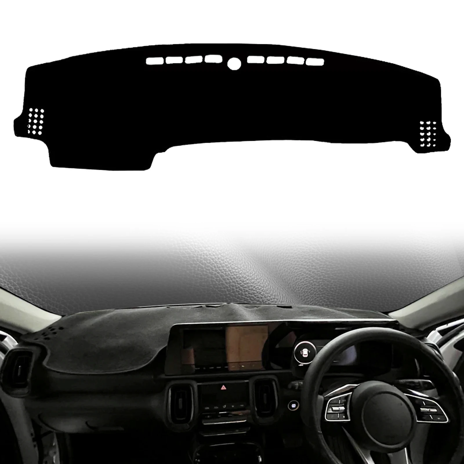 

fit for Kia Sonet 2026 2025 2024 2023-2020 ​​Car Dashmat Dashboard Cover Pad DashMat Sunshade Protective Carpet Accessories