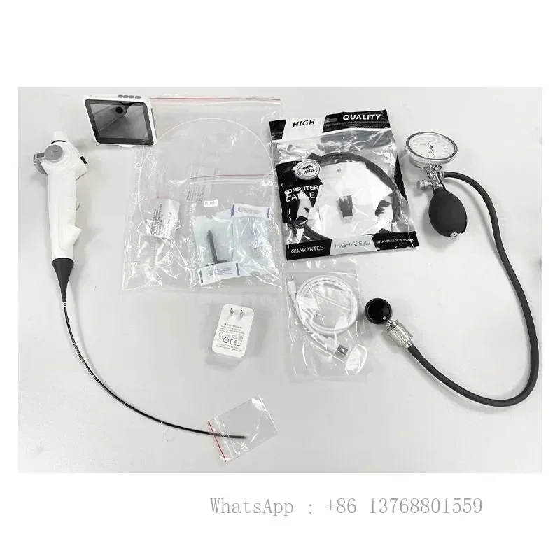 2025 New Flexible Video Endoscope Urology  2.8/3.8/4.8/5.8 Mm Portable Bronchoscopy Cystoscope Otoscope Laryngoscope