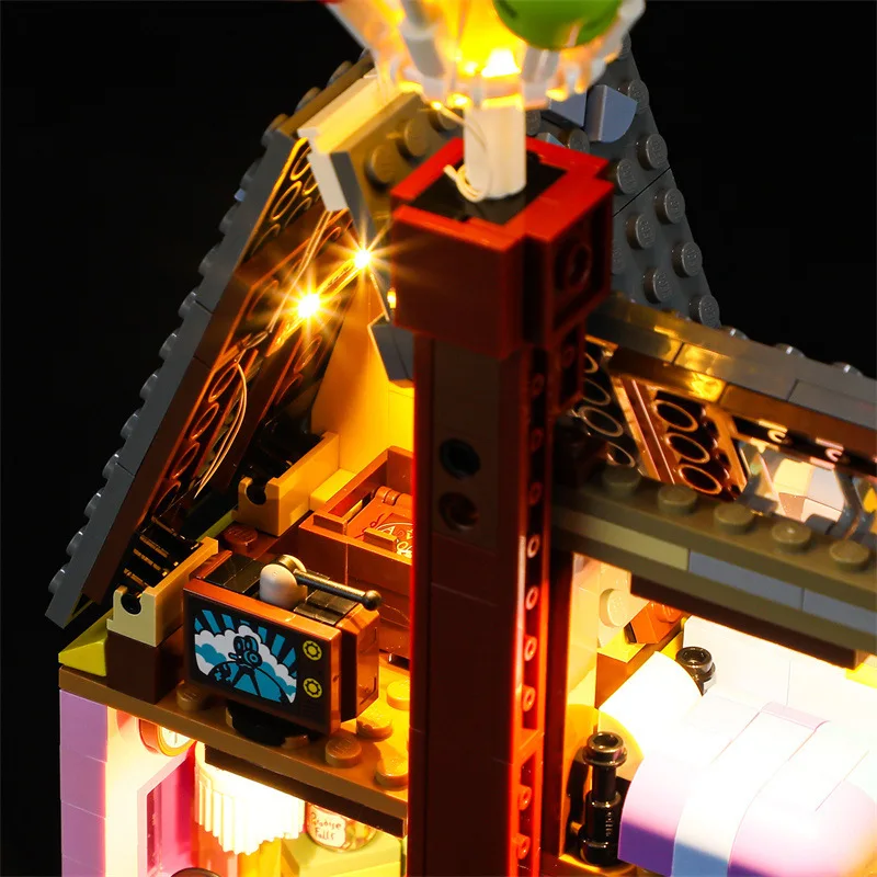 Kit de luz LED DIY para casa LEGO 43217 'Up' (apenas luz LED, sem modelo de blocos)