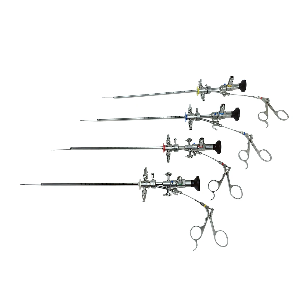 Locktable cystoscopes Urologicals InstrumENTss Rigid  Set Urologicals endoscopes With Obturator