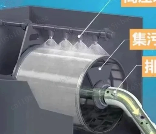Fish Pond Water Circulation Purification System Automatic Backwash Microfilter