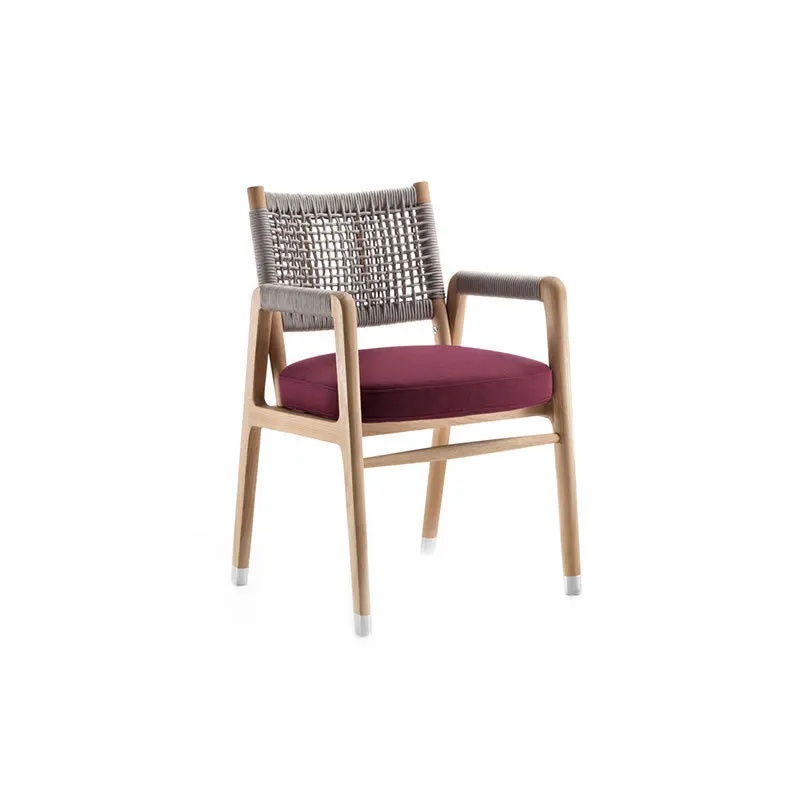 

LTT outdoor leisure rattan sofa outdoor courtyard rattan chair balcony teak chair