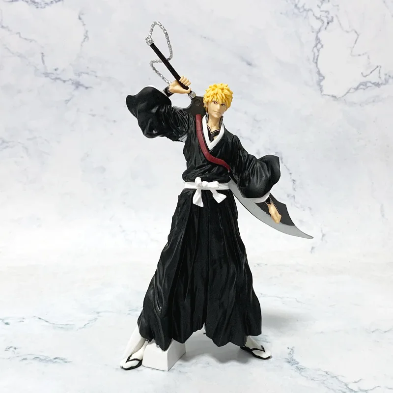Bleach Ichigo Kurosaki Thousand Year Blood War Anime Figure Pvc Collectible Statue Desktop Decoration Model Gift For Men