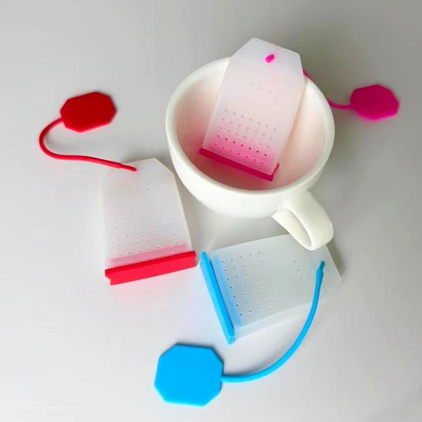 Silicone tea maker 3pcs pack ,Reusable Loose Leaf tea strainer tea diffuser Set Premium Tea Filter for Tea Cups Mugs