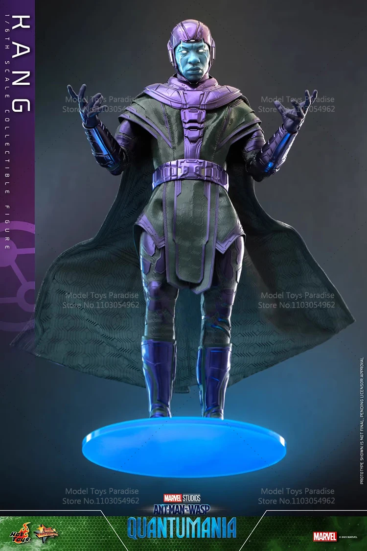 HOTTOYS HT MMS695 1/6 Giocattoli da collezione Kang Conqueror Ant-Man e la Vespa Super Villain 12 pollici Uomini Soldato Action Figure Modello