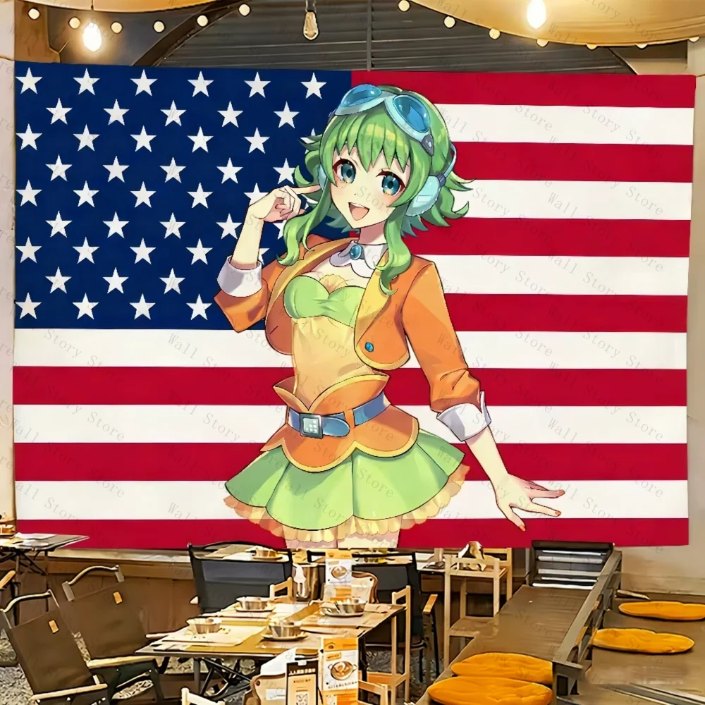 cantor-virtual-anime-tapecaria-v-vocaloid-megpoid-gumi-bandeiras-americanas-festa-banner-estetico-pano-de-fundo-decoracao-de-casa-tapecaria