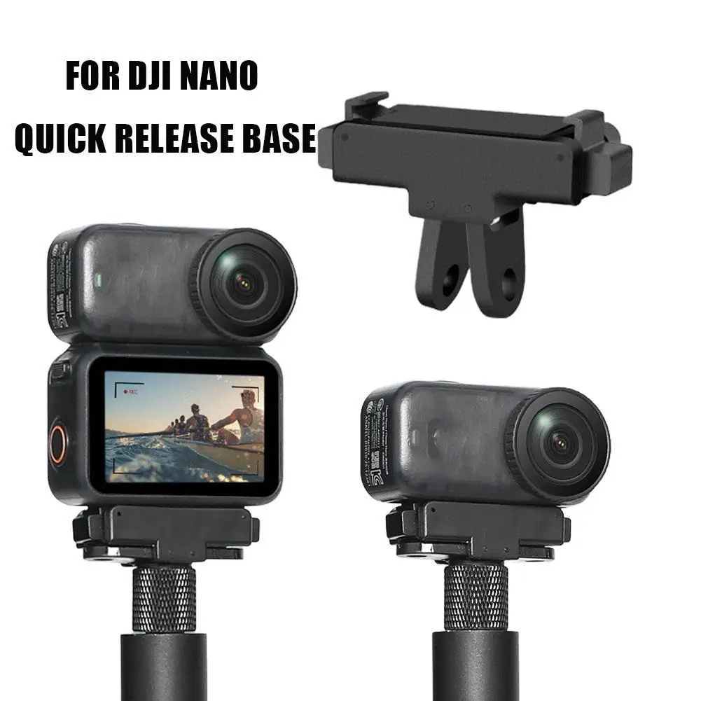 Regulowana podstawa magnetyczna do DJI OSMO Nano, adapter szybkiego montażu, wspornik rozszerzający, magnetyczny uchwyt kamery, akcesoria.