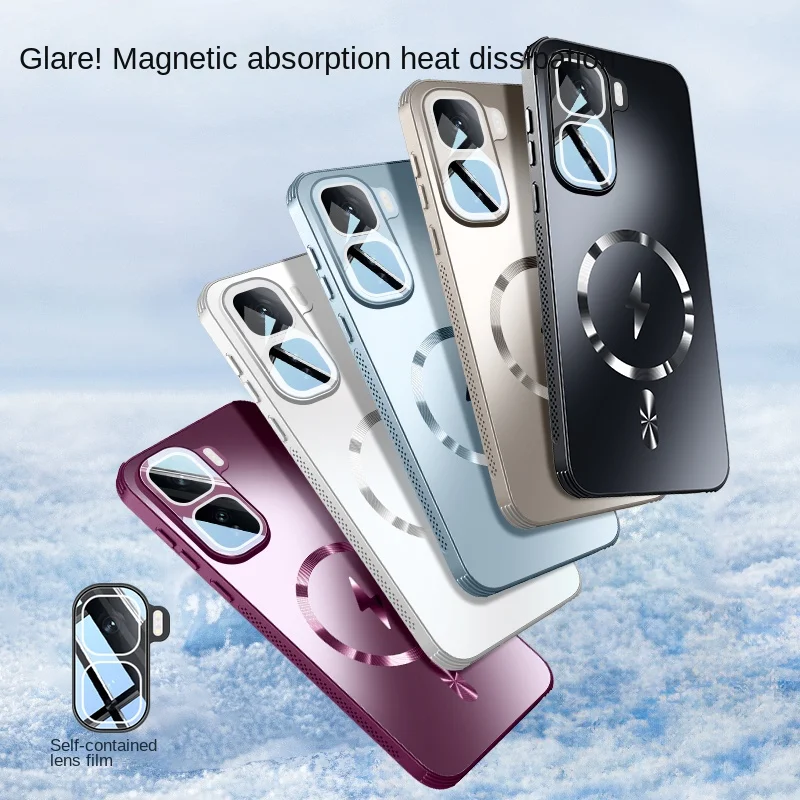 For VIVO IQOO NEO 10 Pro Case Hard Matte Magnetic wireless