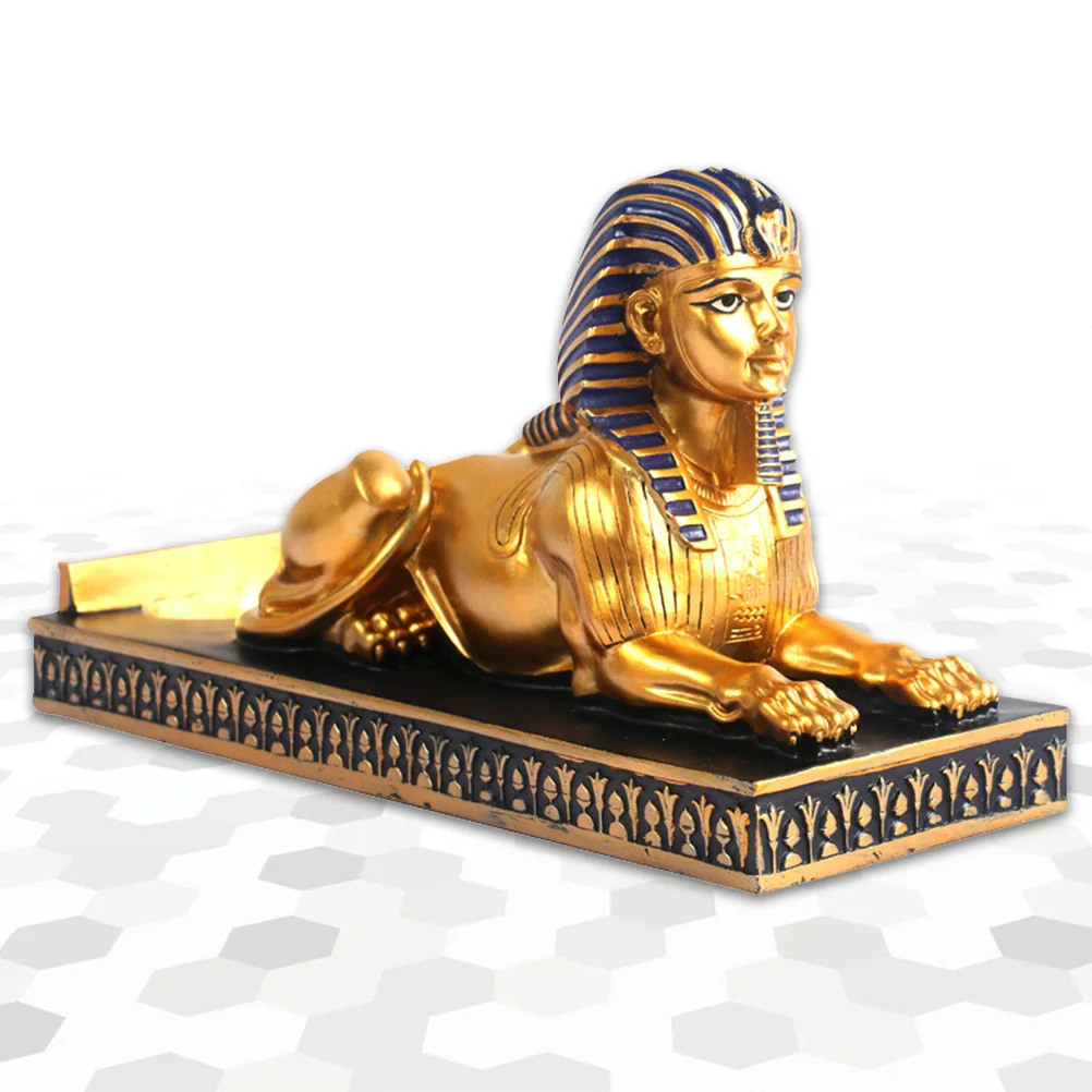 

Golden Resin Wine Rack Creative Human Face Lion Elegant Storage Holder for Home Bar Party Resin Wine Rack