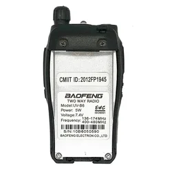 Двухдиапазонная рация Baofeng UV-B5, английская и китайская версия, портативная рация экспортного качества, рация UVB6/B5