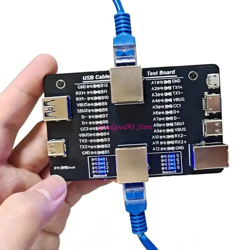 USB 3.1 3.2 Cable Tester For Multiple Connectors Cable Continuity Tester