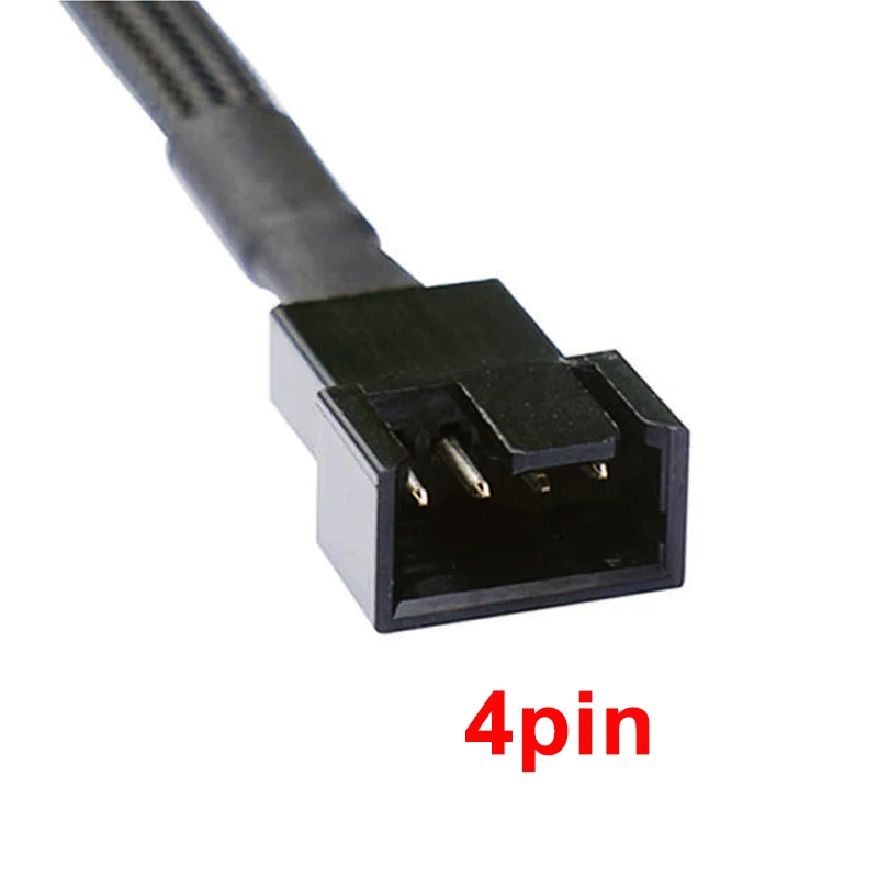 5pcs/lot 4 Pin PWM Connector Case Fan Extension Power Cable 26cm For Compure Mainboard CPU Cooling System Case Fan Adapter - Image 3