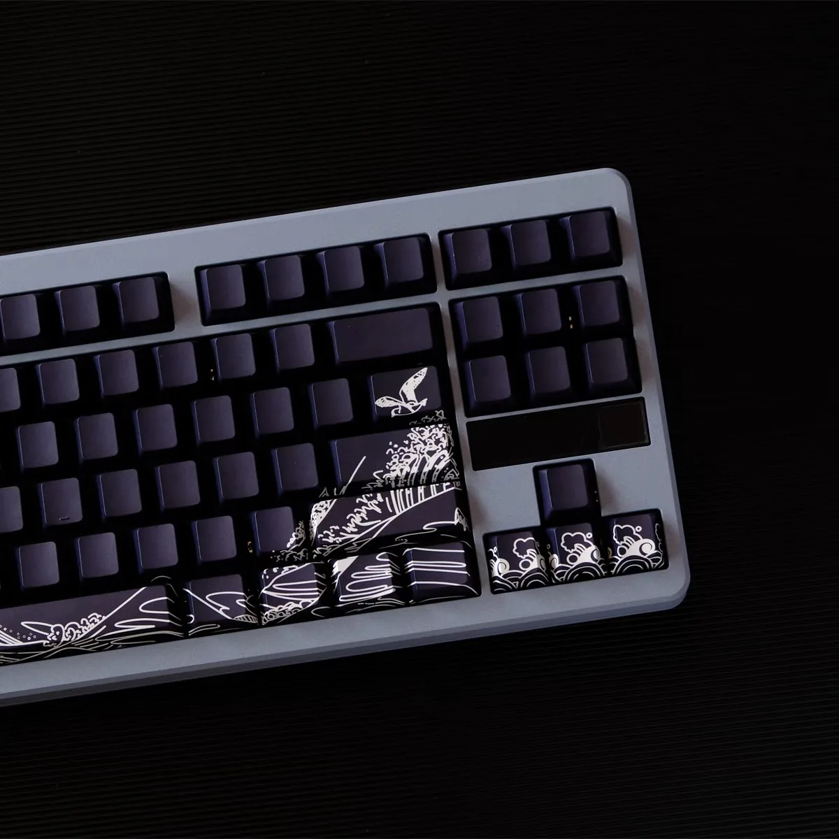 金川側刻印半透明キーキャップ、メカニカルキーボードキーキャップ、チェリープロファイル、昇華、136キー