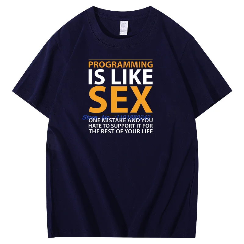 Programmer Programming Fashion Tops & T-Shirt New Arrival Goods Graphic T Shirts Birthday Gifts T-Shirt Short Sleeve T-Shirts
